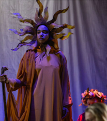 Example of work as costume assistant